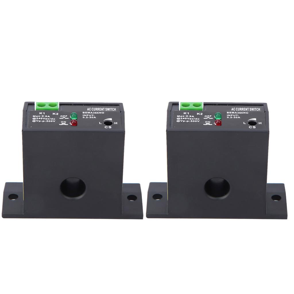 Normalerweise Offen Erfassend Flammgeschützt Einstellbar AC-Stromerfassung 0,2~30A Selbstversorgend Erfassend