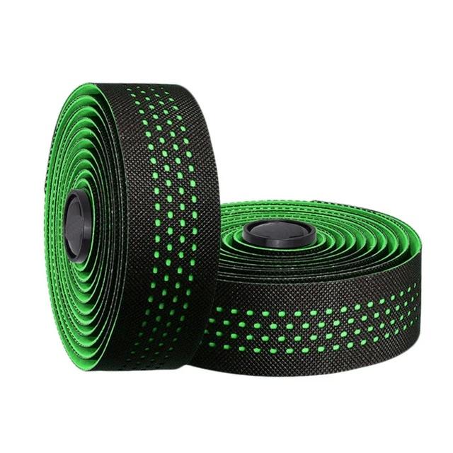 Perforated Breathable Handlebar Tapes Non-slip Road Bike Bar Tape EVA/PU Soft Anti-Vibration Wrap Tape Durable Bar Bartape