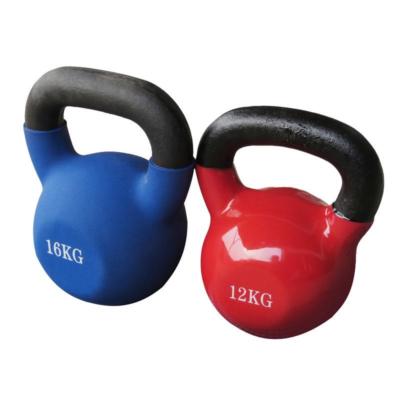 Nastavitelná sada kettlebell a činek pro domácí posilovnu - 2 kg až 50 kg pro muže a ženy