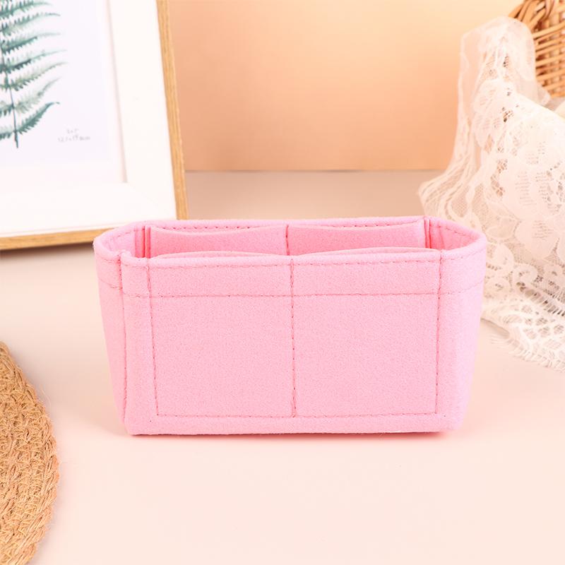 1Pc Bag Anti-Deformation Liner Organizer For Insert Handbag Mini Bag Storage Bag The Liner Bag Felt Purse Liner Bags