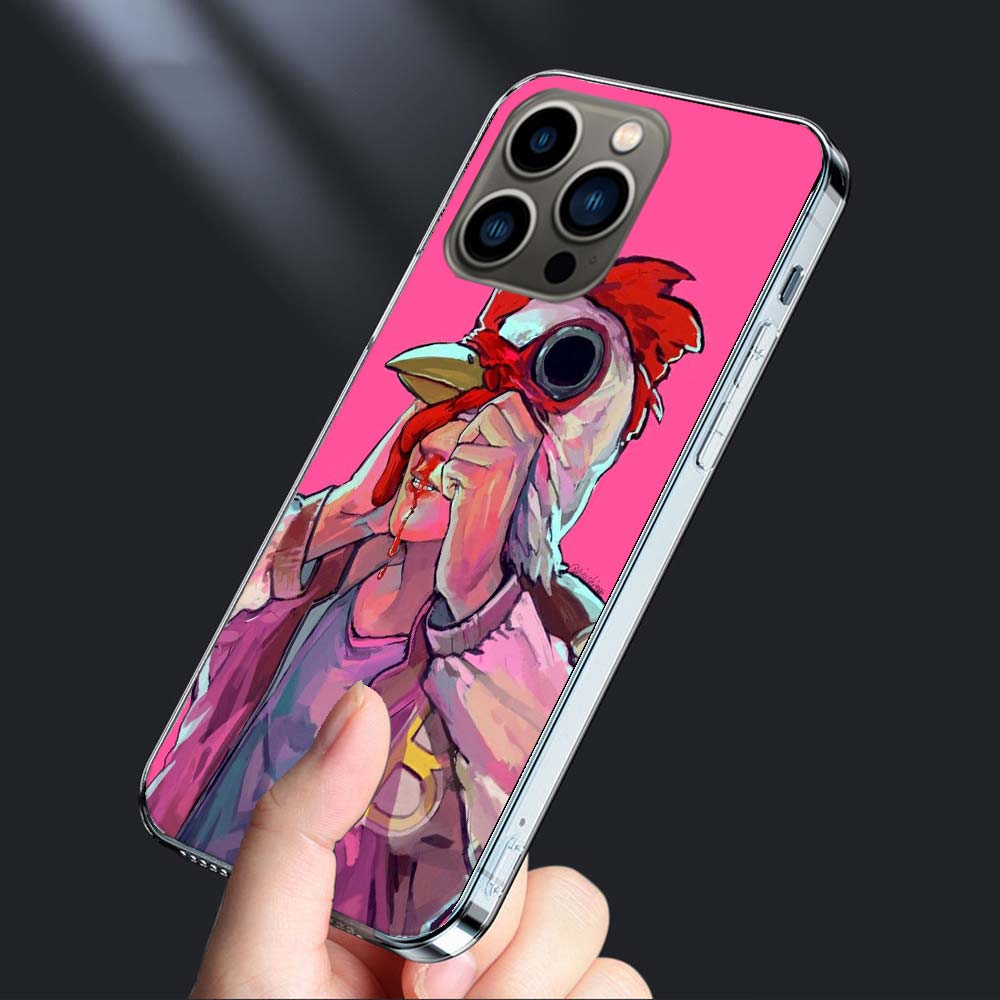 Game Hotline Miami Phone Case For Iphone 16E 15 Pro 14 Plus 17E 16 17 Pro Max Air 11 12 13 Mini Shockproof Capa Cute Cover TP