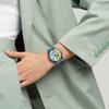 Swatch Chagall's Blue Circus SUOZ365 Watch, Blue