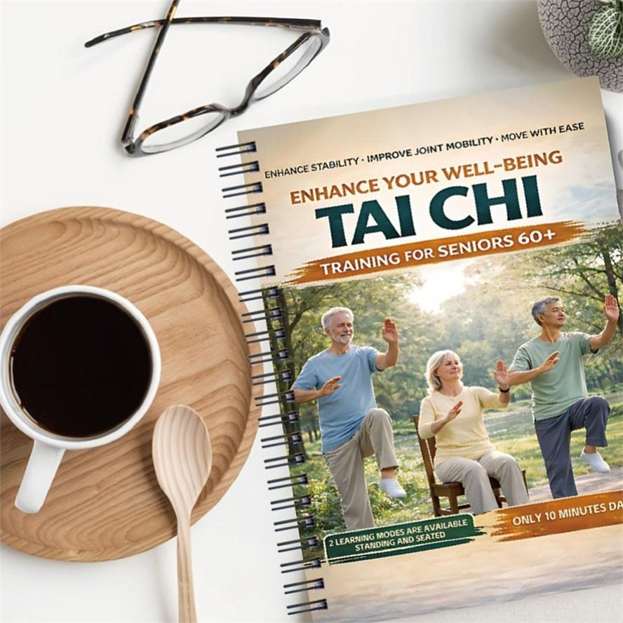 Tai Chi Gehen für Senioren: Ein 28-Tage-sanfter Tai-Chi-Plan für Gleichgewicht, Stabilität, Gesundheit und Bewegung