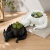 3D Printed Dragon Shaped Plant Pot Creative Animals Flower Pot Succulent Planter  for Yard Garden