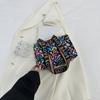 Yogodlns Luxury Women Sequins Wide Strap Shoulder Bag Fashion Shine Casual Crossbody  Bag Female Hip Hop Belt Bags Trend