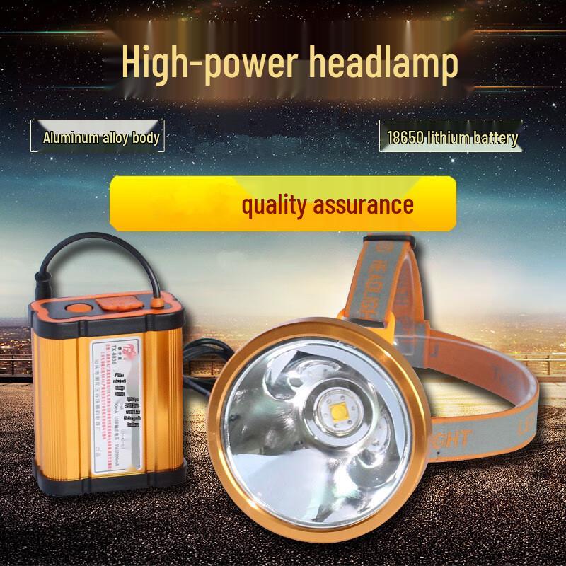 

Li Shentai Zhongxing 240W Split-Type LED Rechargeable Headlamp One Size