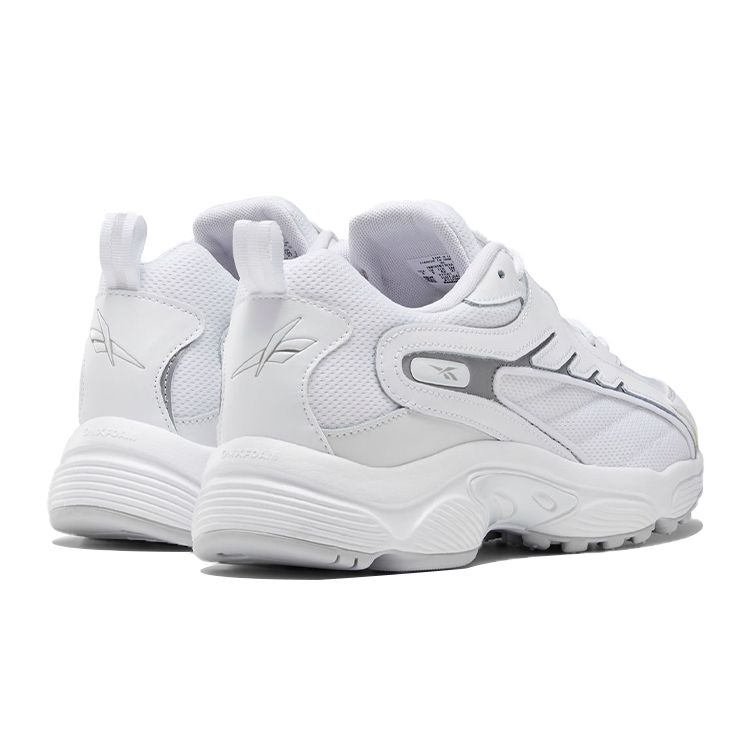 Reebok DMX Series 2K X PU Synthetic Leather Casual Low-Top Lifestyle Sneakers Unisex Sneakers White DV8457