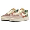Nike Air Force 1 07 LX Verde Petrolio Terra Blush Sneakers da Donna Marrone Sesamo Avorio Pallido FZ3782-386