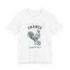 Frankreich Hahn Fußball T-Shirt | Weltmeisterschaft Spieltag, Flaggenfarben