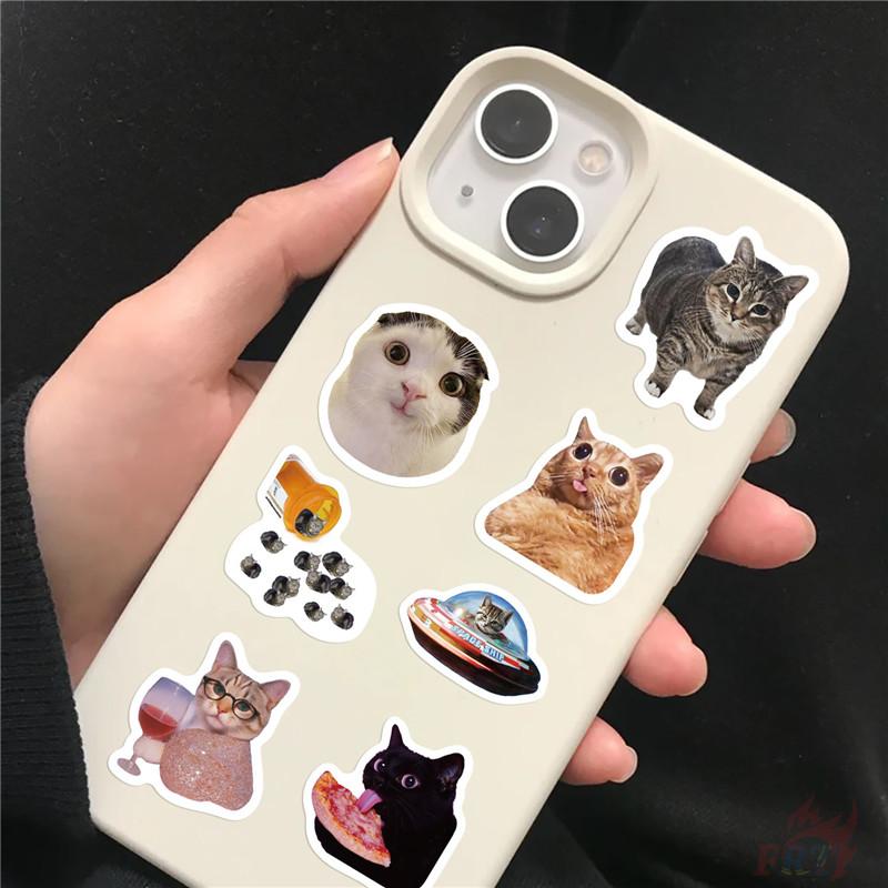 500Pcs/Roll Q Internet Celebrity Cats Kids Rewards Stickers - DIY Scrapbooks Album Decor Sealing Label Decals