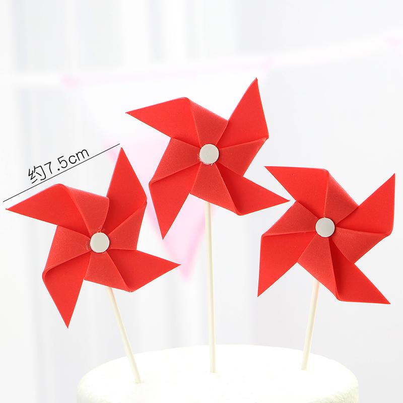 Rainbow Birthday Cake Toppers - Colorful Party Decorations & Dessert Table Accessories