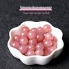9A Natural Peach Pink Yanyuan Agate Beads for DIY Jewelry and Bracelets