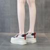 Women's 2026 Spring and Autumn New Inner Height-increasing Board Shoes Muffin Thick-soled Versatile Sports and Leisure Women's Shoes