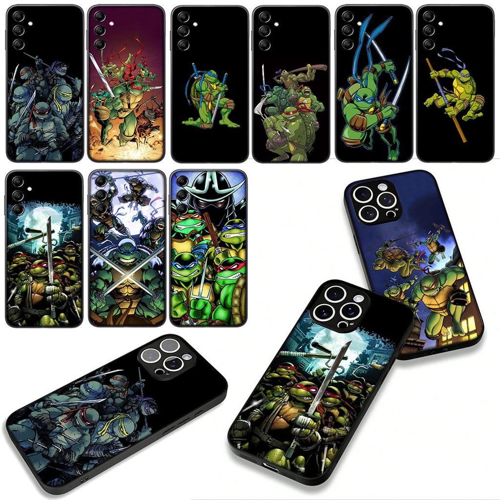Kryt Case Ninja Comics Turtles Anime pro Apple iPhone 17 16 11 Pro XS Max SE2 XR 6 7 8 Plus 16E SE 2020 Air Phone Casing
