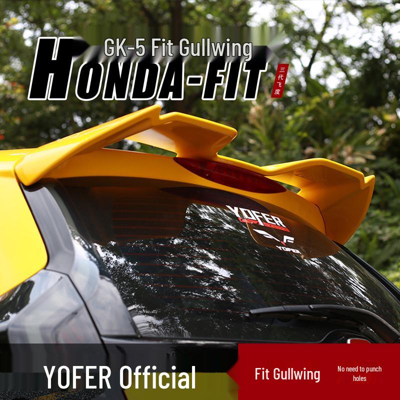 YOFER Sports Rear Wing Spoiler for 14-20 Fit GK5 - Punch-Free Installation