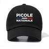 Casquette de baseball PICOLE Print pour adultes Style rétro minimaliste Décontractée Douce Réglable Casquette de papa Parfaite comme cadeau