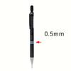 4 Pieces Automatic Pencils 0.3mm 0.5mm 0.7mm 0.9mm Sketching Pencils Metal Mechanical Pencils Drawing Pencils for School