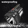 Solar Energy High Power LED Flashlight Type-C Rechargeable Strong Light Lamp Waterproof For Outdoor Camping Hiking