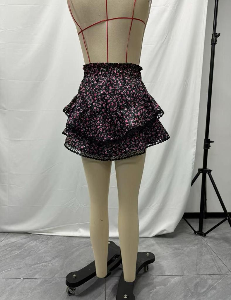 2025 Bohemian Pleated High Waist Women's Golf/Tennis Skirt