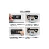 Hachibanya Cashmate Portable Safe with Dial Lock, A6 Size, Accounting/Office Mini Safe/Piggy Bank, Steel, Home Use, Approx. W20 x D15.8 x H8.5cm,