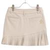 1piu1uguale3 [GOLF] GSP018 Beige Pleated Mini Skirt Skirt 2 beigeUsed