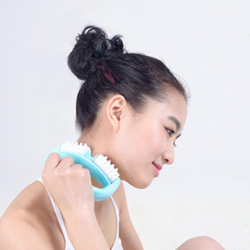 Manual Roller Dual Wheel Massager