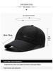 Men's Mesh Quick-Dry Baseball Cap - Breathable Sun Protection with Reflective Sandwich Brim Duckbill Hat.