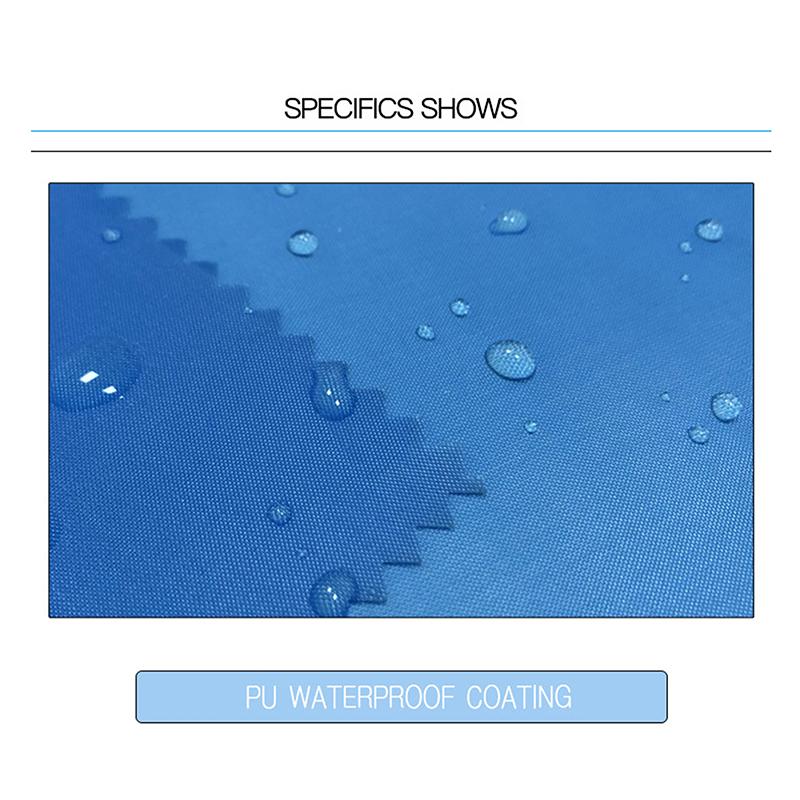 1.5X1M Thin Polyester Waterproof Sturdy Fabric Umbrella Parasol Raincoat Tent Pu Coating For Umbrella Kite Bunting Clothing