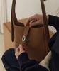 Ostkaka Classic Belt Mini Shoulder Tan Brown