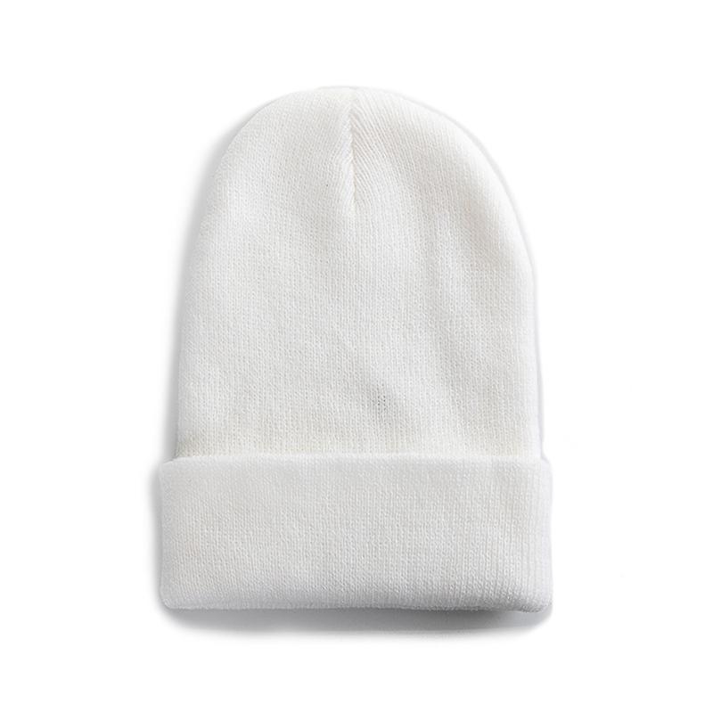 New Unisex Multicolor Autumn & Winter Beanie Hat Men Women Basic Daily Beanie Soft Knitted Hat All-match Streetwear Cap