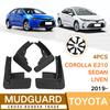 Mud Flaps For For Corolla Sedan-on LIVEN MudFlaps Front Rear Fender Car