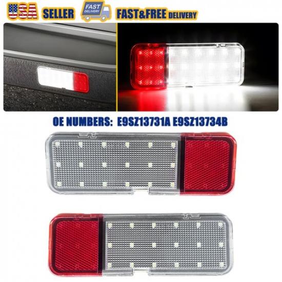 

Rear Door Panel LED Courtesy Lamps Red/White Lens For 1997-2002 Ford Expedition