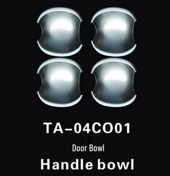 Kompatybilna zewnętrzna klamka do drzwi dla modeli Toyota Corolla