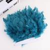 Turkey Feather Trim for DIY Stage Costume & Skirt Decoration