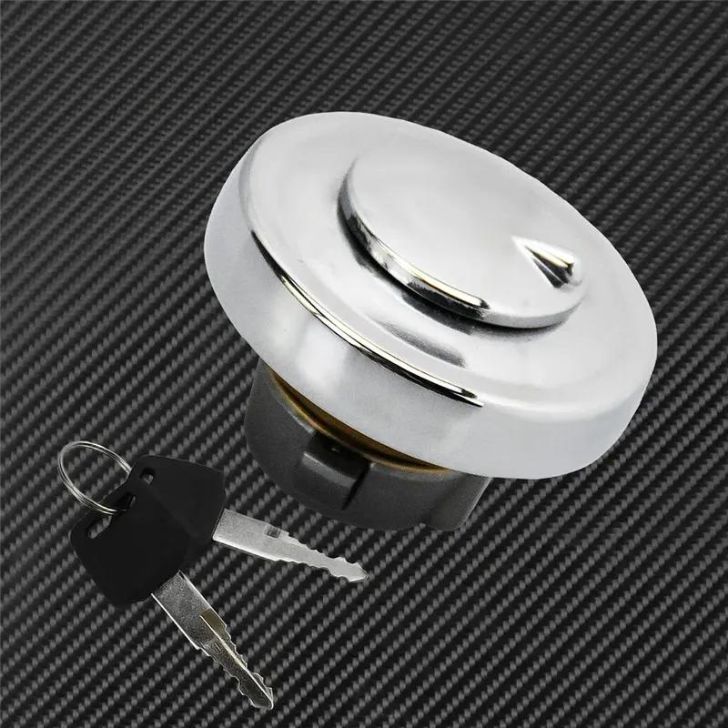 Motorcycle Fuel Petrol Gas Tank Cap Cover Lock Set Metal For Yamaha DragStar V-Star XVS125 XVS250 XVS400 XVS650 XVS950 XVS1100