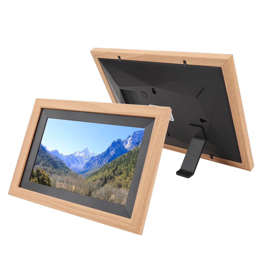 10.1 Inch WiFi Digital Picture Frame IPS Touch Screen Smart Electronic Photo Frame 16GB Storage Shar
