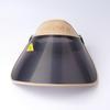 Summer men's and women's lenses empty top sun hat casual sun protection hat face protection UV protection outdoor sun hat