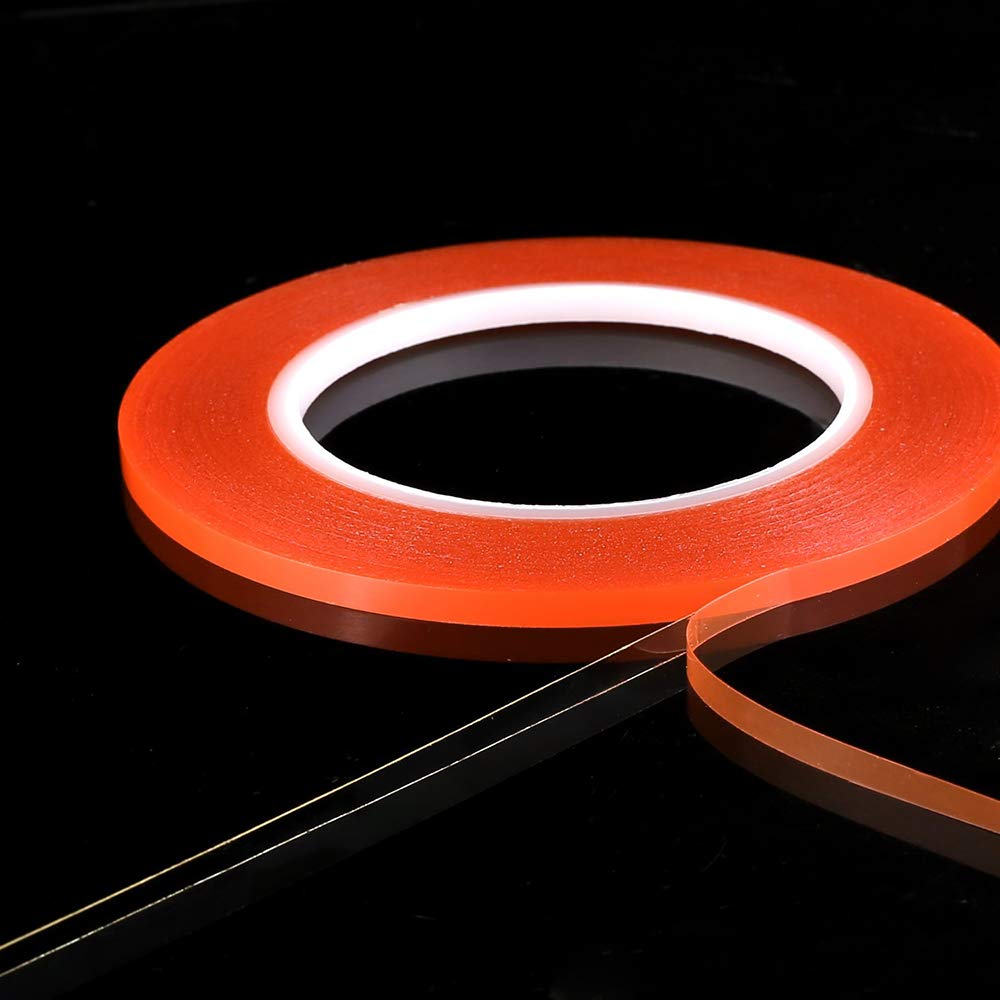 Double Sided Tape, Width 0.1 X Thickness 0.08 X Length 164.4 Ft (3 X