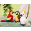 Plüschpapagei Spielzeug - Kindergeburtstagsgeschenk & Zoopuppe