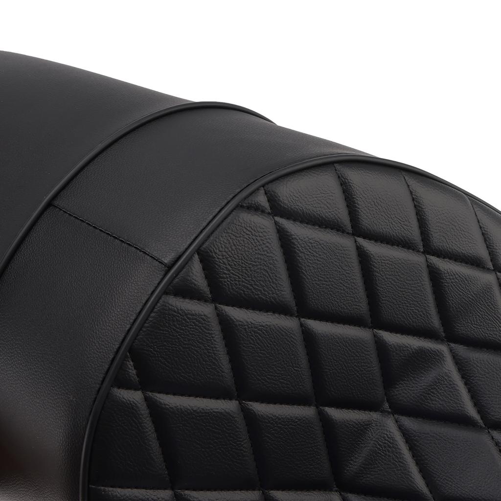 Front Raider Seat Driver Cushion Pu Fit Black For Kawasaki Vulcan S En650 15-25