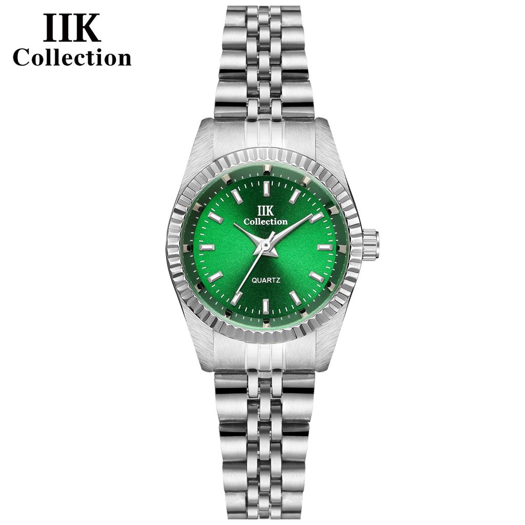IIK Neu Frauen Quarzuhr Kompakte Edelstahl Band Wasserdicht Mode Marke Uhr Frauen Armbanduhren