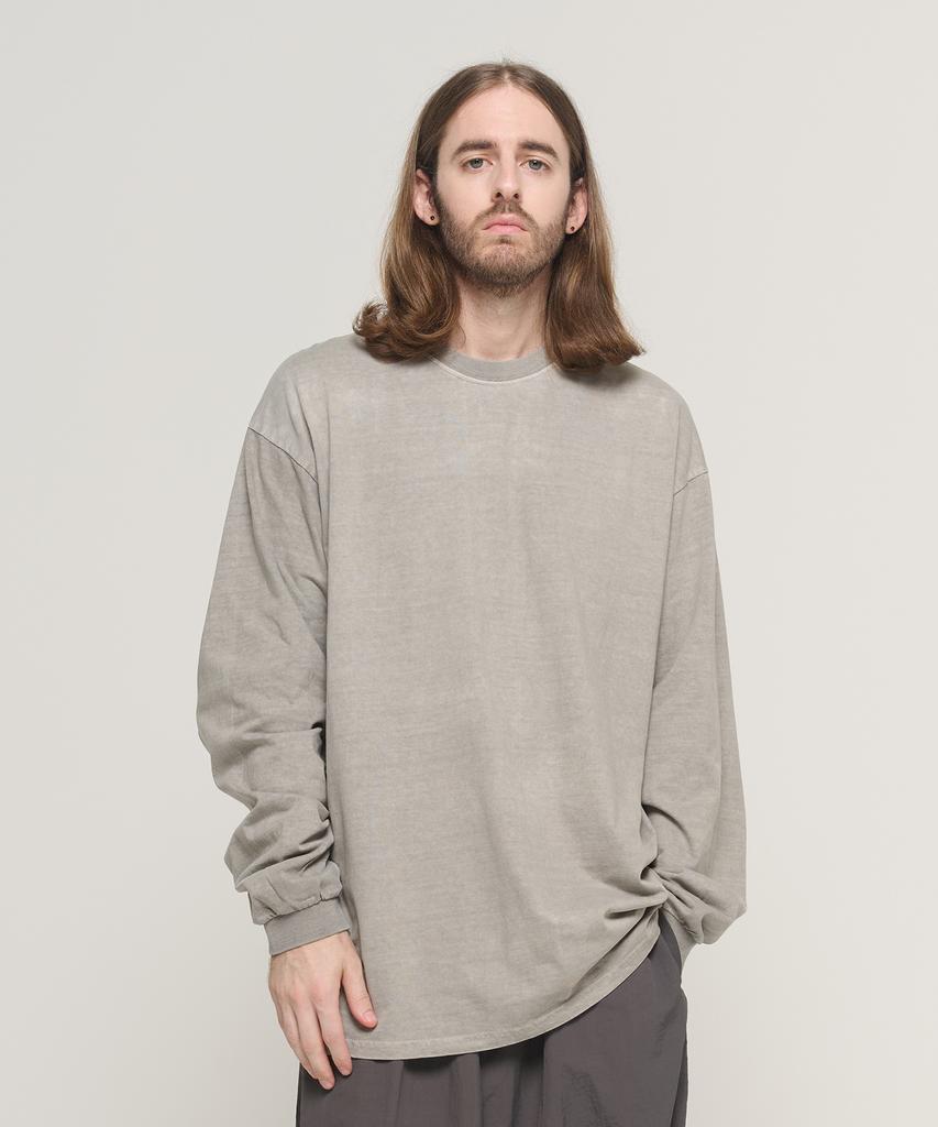 CARGOBROS Pigment Plan Oversized Long Sleeve (Grey)