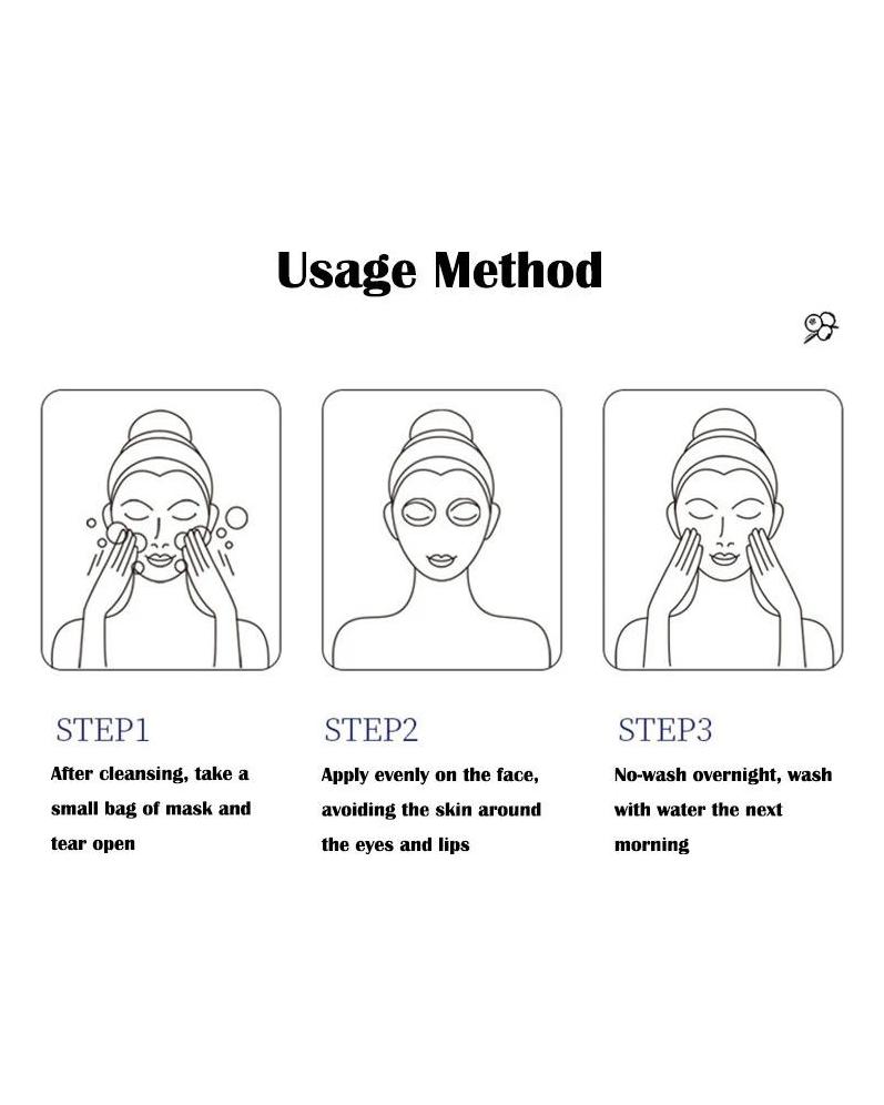 20 Stück Aloe Vera feuchtigkeitsspendende, erfrischende Multi-Effekt-Schlafmaske