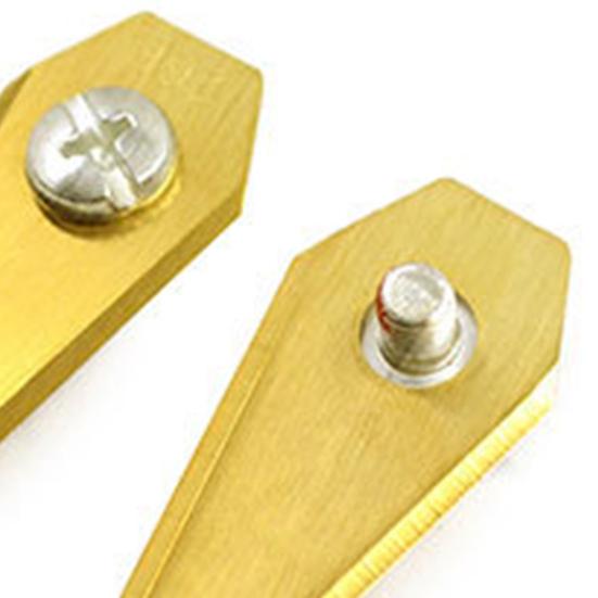 Yousheng 9/18/30 Stück Edelstahl Rasenmähermesser für Bosch Indego Schwerlast Universal Roboter Rasenmäher Ersatzmesser mit Befestigungsschrauben