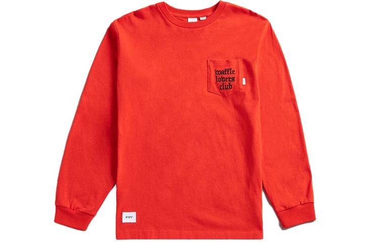 Vans X Wtaps Co branded Series T Shirt Unisex Orange VN0A4TRCZXT1 M