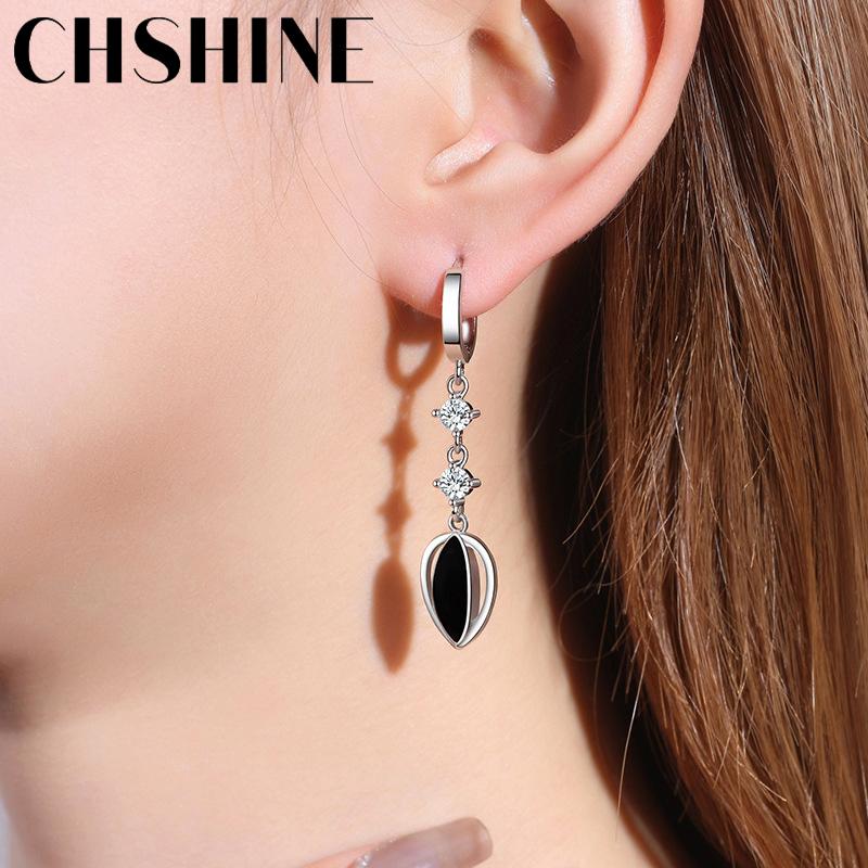 CHSHINE 925 Sterling Silber Weizenkorn Ohrringe für Damen Hochzeitsgeschenk Modeschmuck