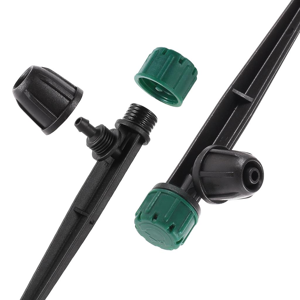 8-hole Pointed Dripper 360 Degree Irrigation Sprinkler Garden Greenhouse Automatic Watering Irrigation Transmitter