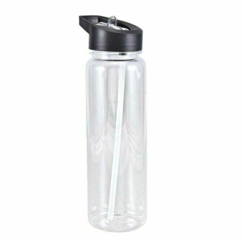

750ml Outdoor Fitness Sports Bottle Kettle Large Capacity Portable Climbing Bicycle Water Bottles BPA Free Gym Space Cups чёрный