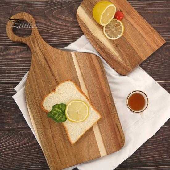 Wooden Cutting Board Charcuterie Board Vegetables Chopping Board Decorative Appetizer Serving Board for Kitchen