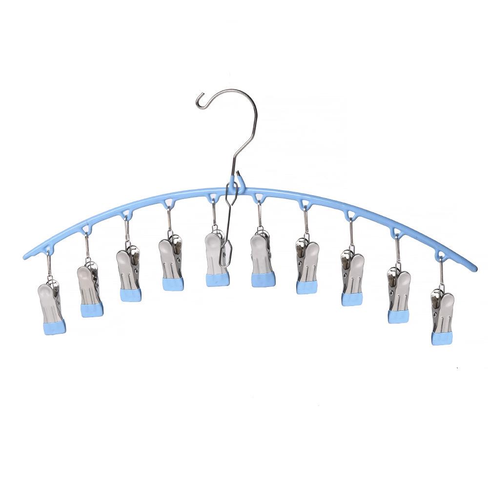 

Multifunctional Rotatable Sock Dryer with Non-Marking Metal Clips, Windproof, 10 Clips